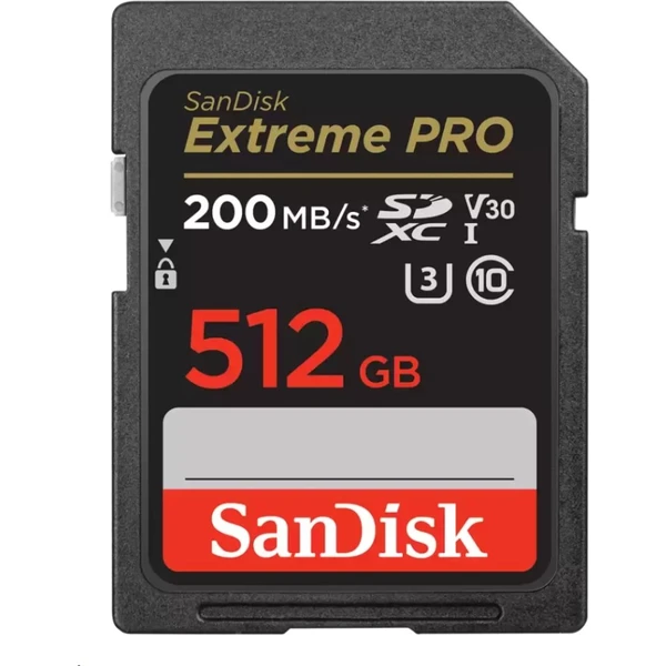 SanDisk SDXC karta 512GB Extreme PRO - Paměťové karty - Hlavní obrázek