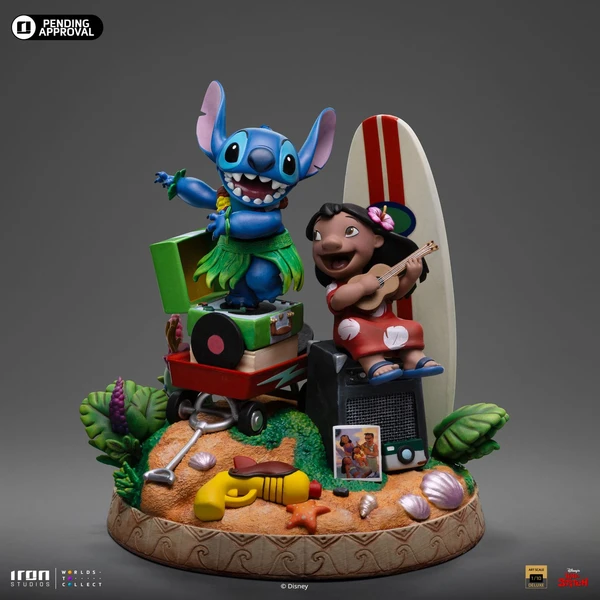 Soška Iron Studios Art Scale 1/10 Disney Classics - Lilo and Stitch - Sochy a sošky - Obrázek U7YA000L01
