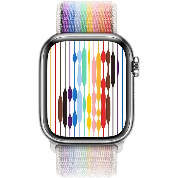 Apple Watch 49/45/44/42mm provlékací sportovní řemínek Pride Edition - Řemínky - Obrázek U8H5000701