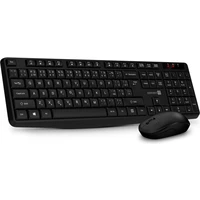 CONNECT IT OfficeBase Wireless Combo bezdrátová černá klávesnice + myš - Klávesnice
