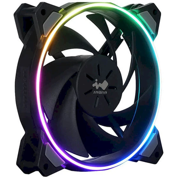 InWin Sirius Loop RGB PWM 120mm 3ks černý + kontroler - Ventilátory pro PC - Obrázek U8SC000J01