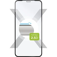 FIXED 2,5D Full-Cover tvrzené sklo 0,33mm Apple iPhone XR/11 černé - Ochranné folie a skla