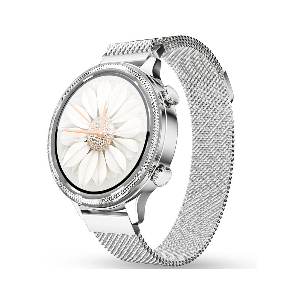 Aligator Watch Lady chytré hodinky stříbrné