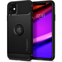 Spigen Rugged Armor kryt iPhone 11 černý - Pouzdra