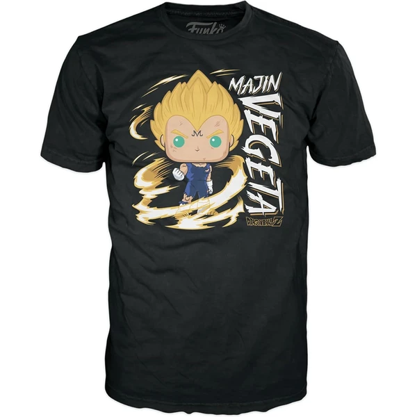 Funko POP! & Tee: Dragon Ball Z - Majin Vegeta (GITD) XL - Dárkové sety - Obrázek U9DE000L01
