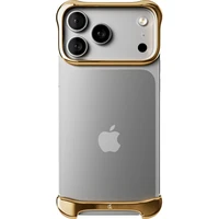 Arc Pulse hliníkový ochranný rám iPhone 17 Pro zlatý - Pouzdra
