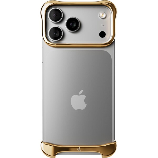 Arc Pulse hliníkový ochranný rám iPhone 17 Pro zlatý