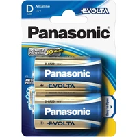 Panasonic EVOLTA Platinum D alkalická baterie (2ks) - Baterie