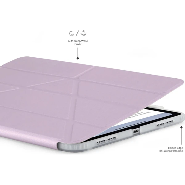 Pipetto Origami No3 Pencil pouzdro iPad Air 11" (2026/2025/2024)/iPad Air 10.9" (2022/2020) fialové - Pouzdra - Obrázek UA4Q000K01