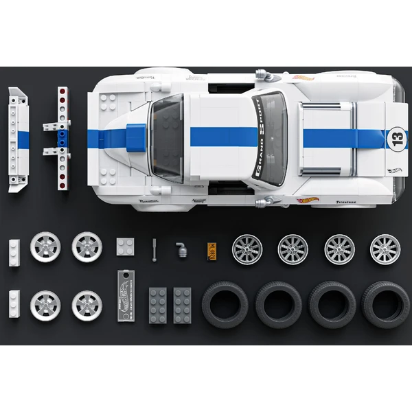 Mattel Brick Shop sestavitelný model Hot Wheels - Corvette Grand Sport (Elite series) - Stavebnice - Obrázek UA6L000K01