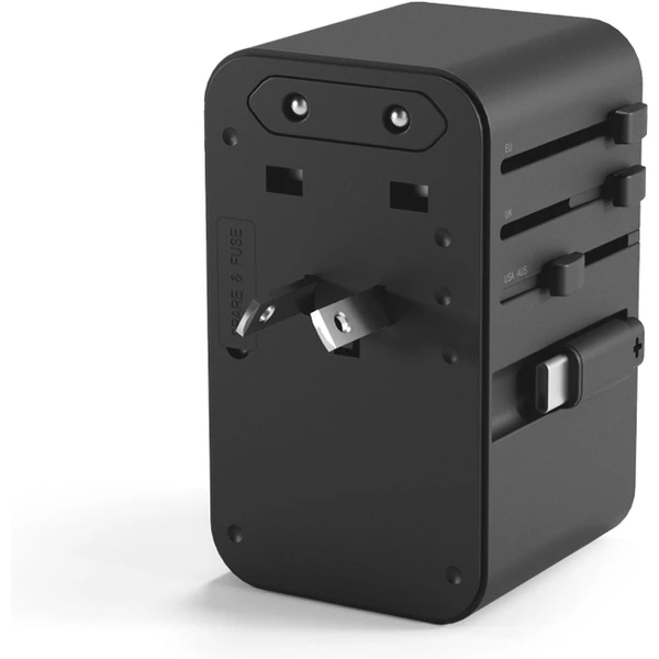 Epico UltraBoost GaN 70W univerzální cestovní adaptér EU70 titanový - Nabíječky - Obrázek UADE000L01