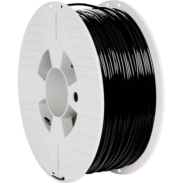 VERBATIM filament do 3D tiskárny PET-G 1.75mm, 327m, 1kg černý Černá
