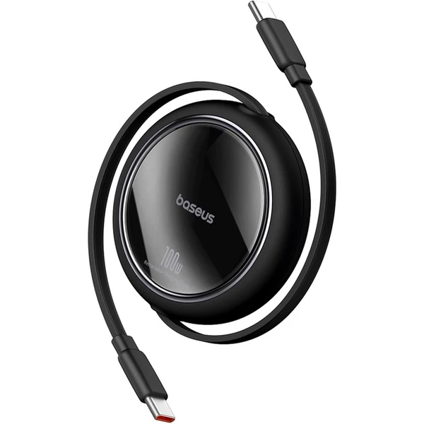 Baseus Free2Draw mini USB-C/USB-C napájecí kabel 100W 1m černý - Kabely a redukce - Obrázek UAGE000L01