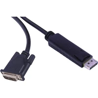 PremiumCord DisplayPort 1.1/DVI-D kabel 5m černý - Kabely a redukce