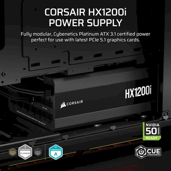 Corsair HX1200i 1200W - Zdroje - Obrázek UBRK000K01