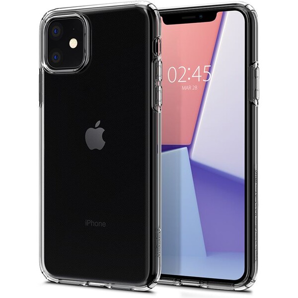Spigen Liquid Crystal kryt iPhone 11 čirý