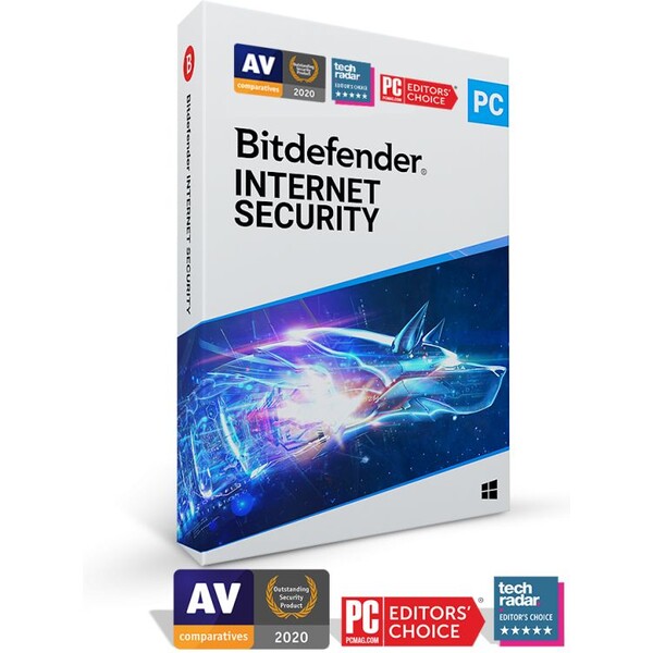 Bitdefender Internet Security 10 zařízení/36 měsíců el. licence
