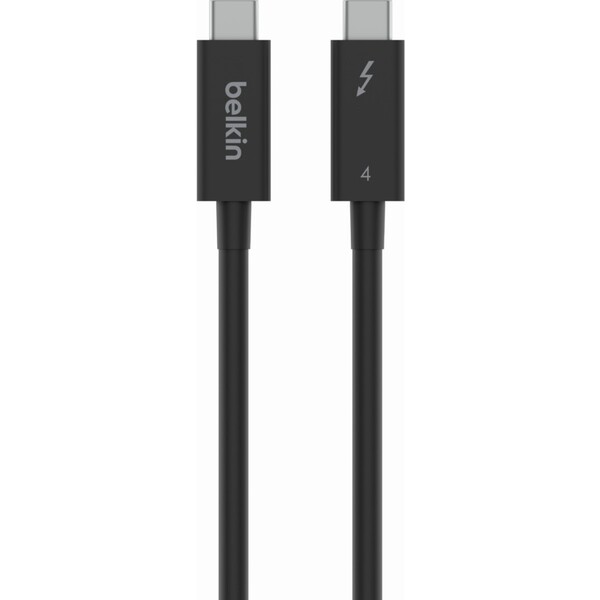 Belkin Thunderbolt 4 USB-C kabel, 2m, černý