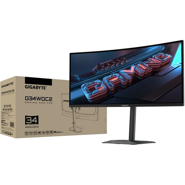 GIGABYTE G34WQC2 herní monitor 34" - Monitory - Obrázek UDKJ000K01