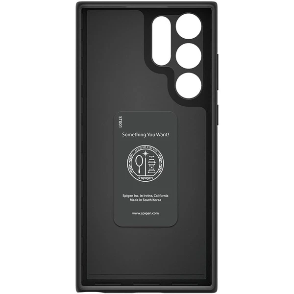 Spigen Thin Fit kryt Samsung Galaxy S22 Ultra černý - Pouzdra - Obrázek UE5C100501