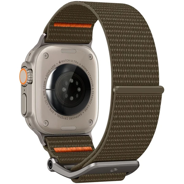 Spigen DuraPro Flex Ultra řemínek Apple Watch 49/46/45/44/42mm zelený - Řemínky - Obrázek UEC5000L01