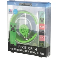 PIXIE CREW set 3v1 Náramek+Klíčenka+Odznáček - Dárkové sety