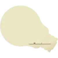 Rocada Skin Shape Idea 6461-1013 magnetická tabule perlová bílá RAL 1013 - Magnetické tabule