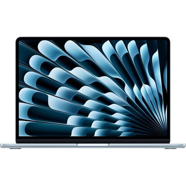 MacBook Air 13,6", Apple M4 10jádrové CPU, 10jádrové GPU, 16GB, 512GB SSD, CZ - blankytně modrý - MC6C4CZ/A