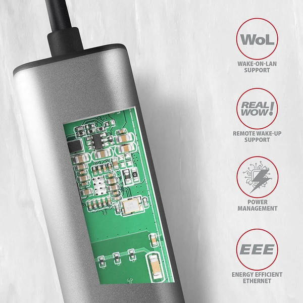 AXAGON ADE-25R USB-A 2.5 gigabit adaptér - Síťové adaptéry - Obrázek UES6000701
