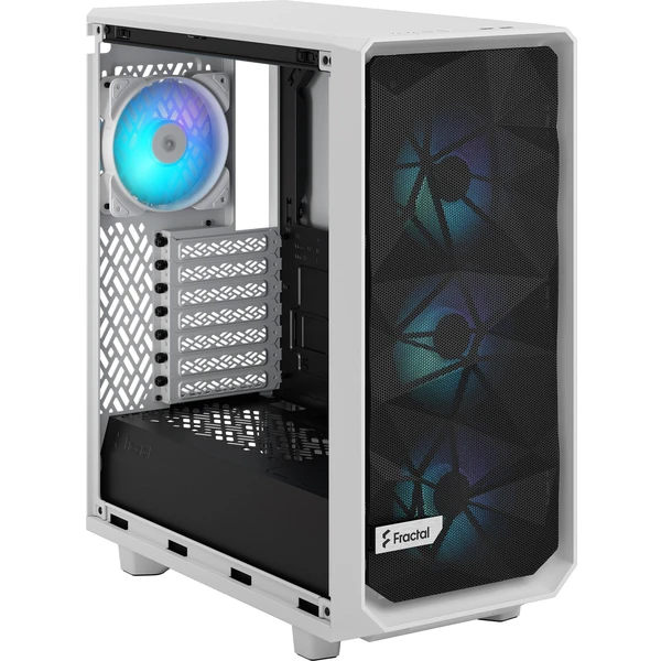 Fractal Design Meshify 2 Compact RGB TG skříň bílá - Počítačové skříně - Obrázek UF84000601