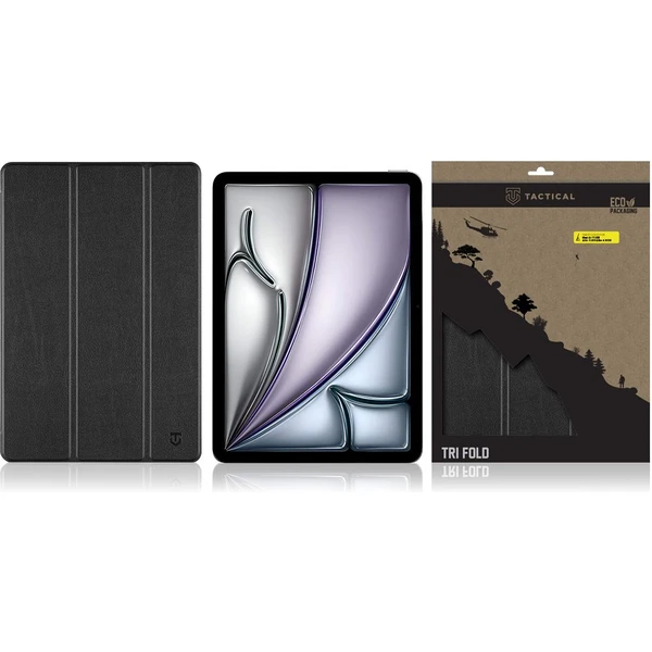 Tactical Book Tri Fold Pouzdro iPad Air 11" (2024)/Air 10,9" černé - Pouzdra - Obrázek UFT5000J01