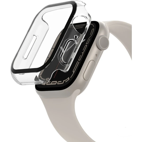 Belkin Screenforce TemperedCurve 2-in-1 Apple Watch Series 4/5/6/SE/7 (40/41mm) čiré - Ochranné folie a skla - Obrázek UFXC100501