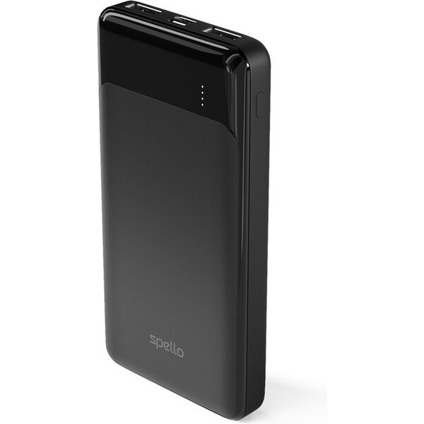 Spello Slim Powerbanka, 10000mAh černá