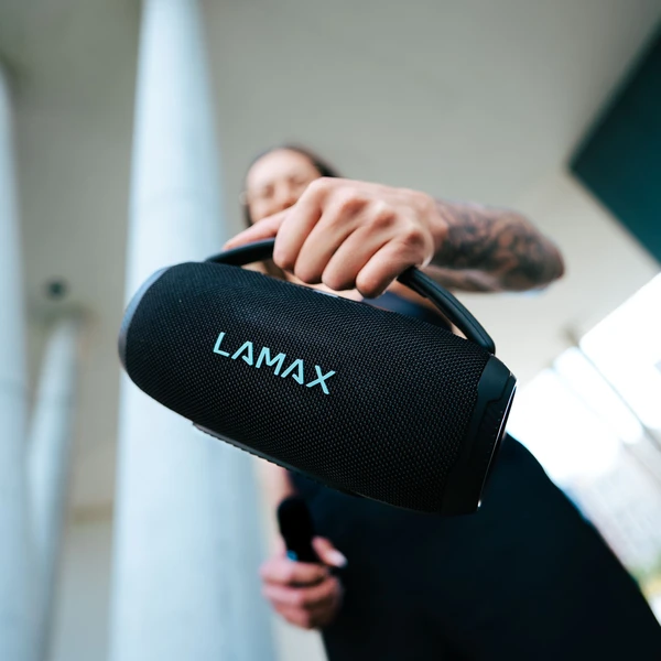 LAMAX PartyGo1 Mini bezdrátový reproduktor černý - Reproduktory - Obrázek UGSL000K01