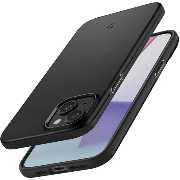 Spigen Thin Fit kryt iPhone 15 černý - Pouzdra - Obrázek UGU8000601