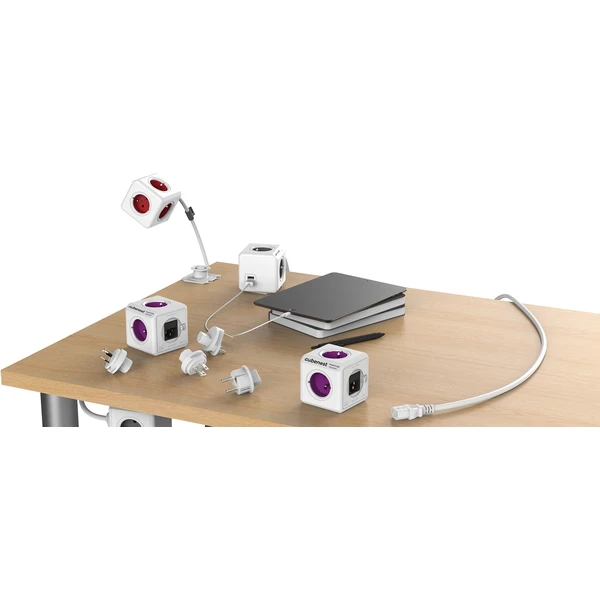 CubeNest PowerCube ReWirable USB PD 20W, A+C šedá - Zásuvky - Obrázek UH90000L01