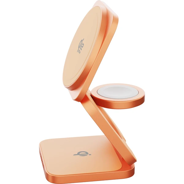 Cubenest SQ312 Ultra Qi2.2 (MagSafe) 3v1 nabíječka (35W) oranžová (Limited Edition) - Nabíječky - Obrázek UH9L000K01
