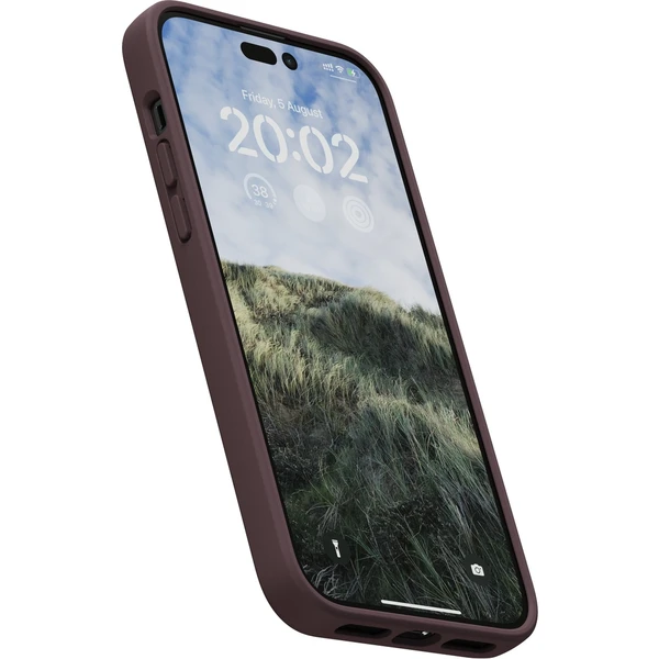 NJORD Genuine Leather Case iPhone 14 Pro Max Dark Brown - Pouzdra - Obrázek UHVG300401