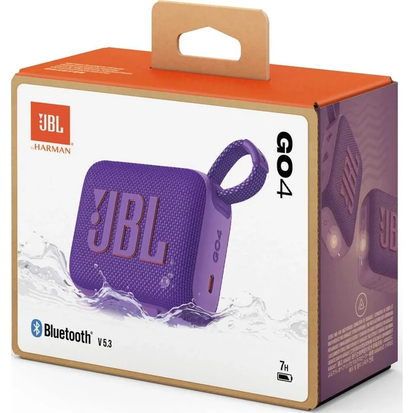 JBL GO4 fialový - Reproduktory - Obrázek UJ25000N01