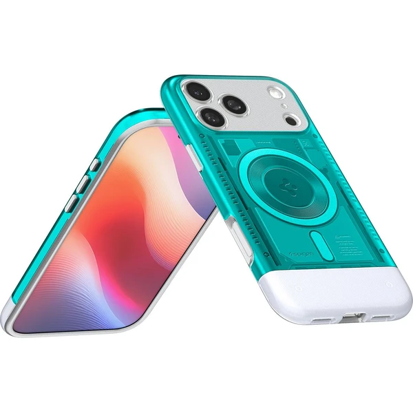 Spigen Classic C1 MagSafe kryt iPhone 17 Pro bondi blue - Pouzdra - Obrázek UJMH000K01