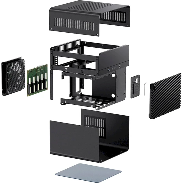 Jonsbo N2 Mini-ITX černá - Počítačové skříně - Obrázek UJUD000K01