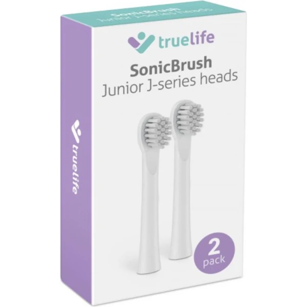 TrueLife SonicBrush Junior-series heads Soft white 2 pack - Náhradní hlavice - Obrázek UJVH100501