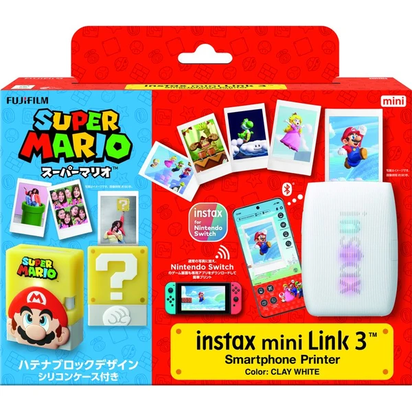 Fujifilm Instax Mini Link 3 tiskárna Limited Edition Mario EX D - Tiskárny - Obrázek UKOK000K01