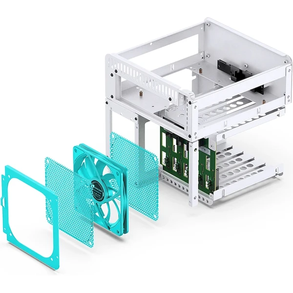 Jonsbo N2 Mini-ITX bílá - Počítačové skříně - Obrázek UKUD000K01