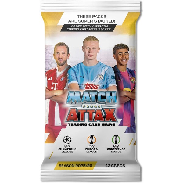 Fotbalové karty Topps UCC Match Attax 2025/26 Booster