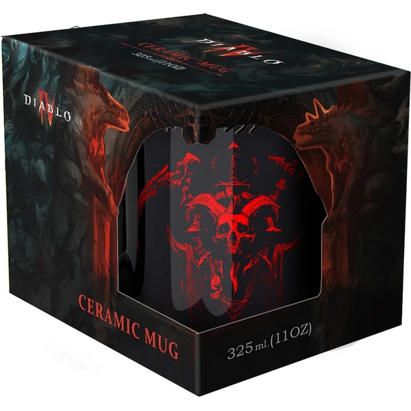 Keramický hrnek Diablo IV - Necromancer Sigil 330 ml (dárkové balení) - Hrnky - Obrázek UMGG000K01