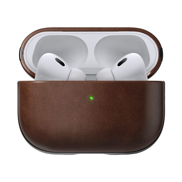 Obal pro AirPods Pro 2. gen Nomad Leather case - hnědé