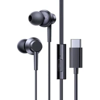 Baseus Encok CZ20 USB-C sluchátka s mikrofonem černá - Sluchátka