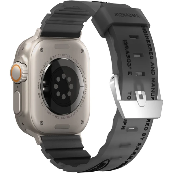 SKINARMA Shokku řemínek Apple Watch 49/45/44/42 mm Smoke - Řemínky - Obrázek UO93000J01
