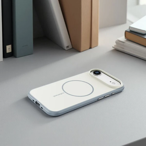 Cubenest Matte MagSafe kryt iPhone Air béžový - Pouzdra - Obrázek UOBK000K01